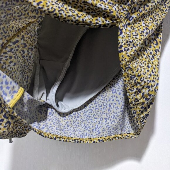 Seafolly | Spirit Animal Board Short in Gold/Blue leopard - Picture 8 of 11